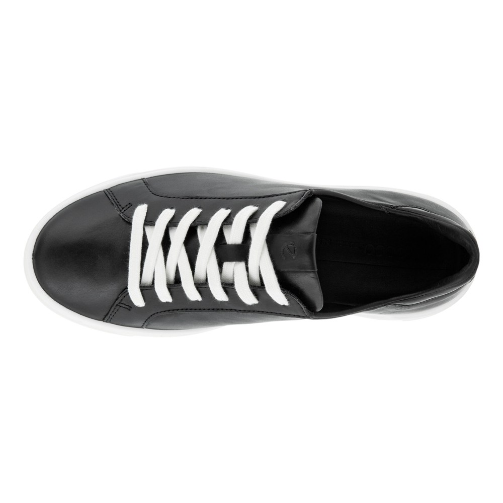 Womens Sneakers - ECCO Street Tray - Black - 1405VHFJI